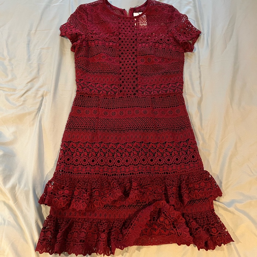 Red dress